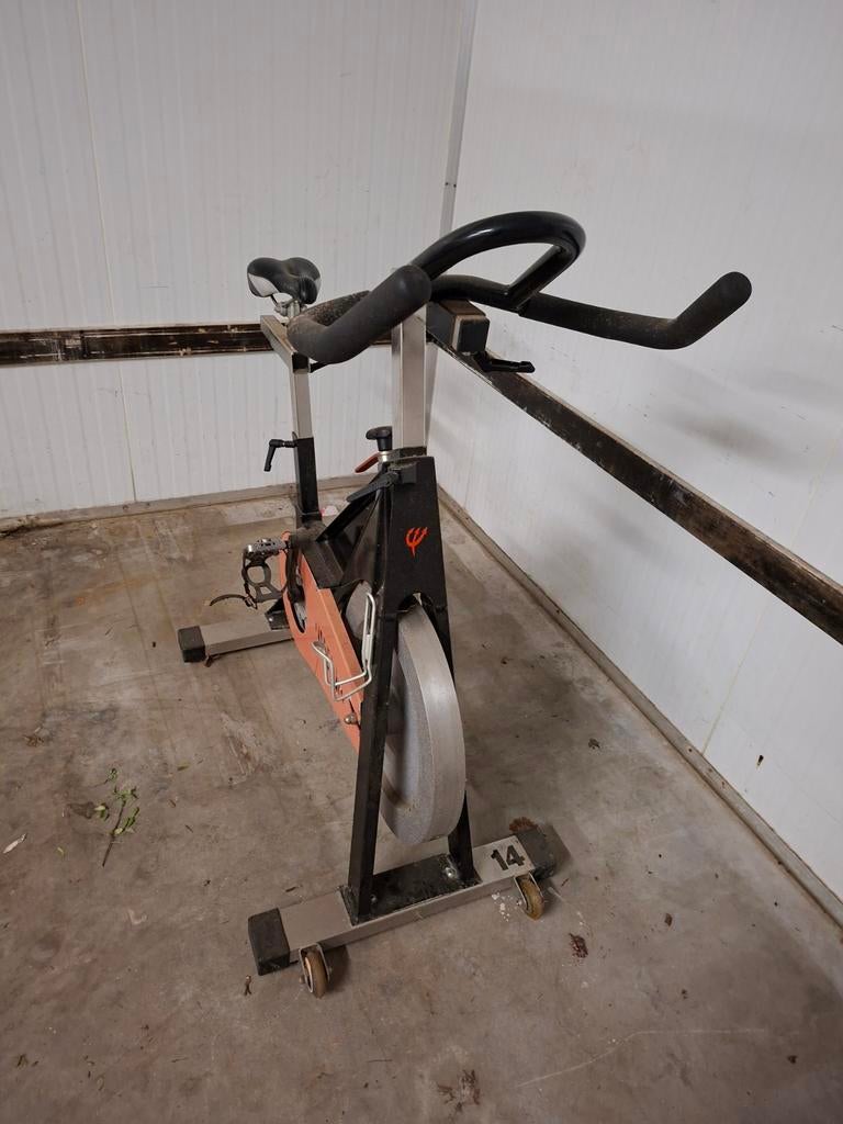 Spinningfiets inferno, Ophalen, Gebruikt, Spinningfiets