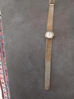 Leuke vintage - niet werkend - dames, Sieraden, Tassen en Uiterlijk, Armbanden, Verzenden, Gebruikt, Goud, Overige materialen
