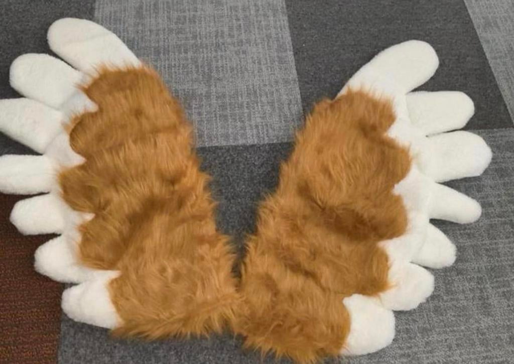 Prachtige Furry Cosplay Vleugels voor je furry hobby fursuit, Verzenden, Gebruikt, Accessoires