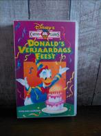 Disney Cartoon Classics Donald's verjaardags feest vhs, Cd's en Dvd's, VHS | Kinderen en Jeugd, Alle leeftijden, Ophalen of Verzenden