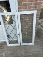 Glas in lood deurtjes - Mooie details!, Ophalen, Gebruikt, Minder dan 80 cm, Binnendeur