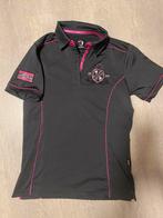 Horka donkergrijze polo maat M, Dieren en Toebehoren, Paardrijkleding, Ophalen of Verzenden, Zo goed als nieuw, Dressuur, Bovenkleding
