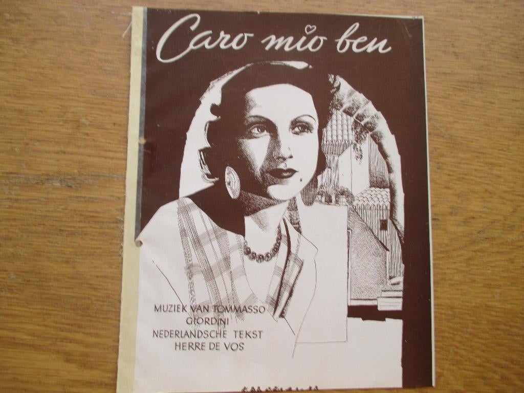 Caro mio ben, Ophalen of Verzenden, Gebruikt, Artiest of Componist, Populair