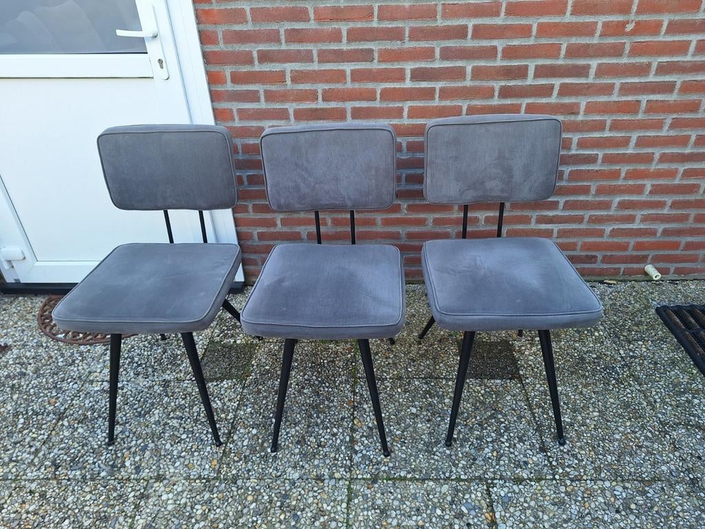 3 stoelen Kick Collection, Ophalen, Gebruikt, Drie, Stof