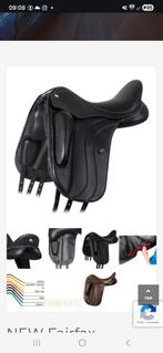 Fairfax dressuur zadel stella 17,5 inch, Ophalen, Dressuur