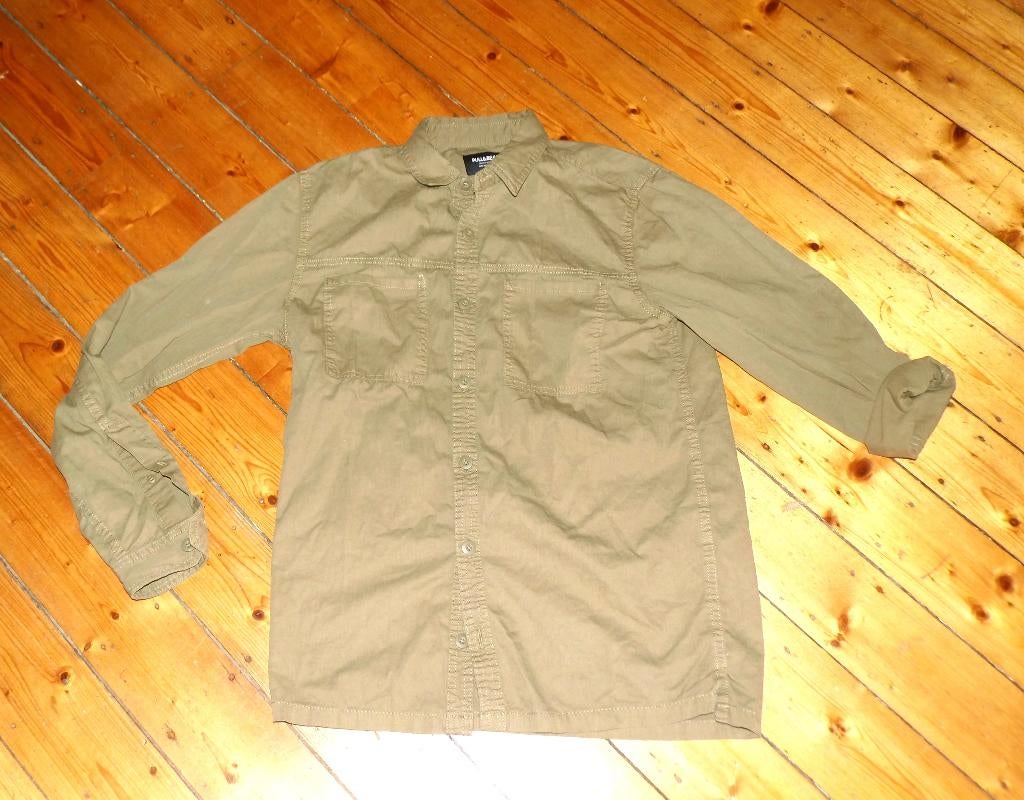 mooi Pull & Bear overhemd maat S, Kleding | Heren, Overhemden, Bruin, Halswijdte 38 (S) of kleiner, Ophalen of Verzenden, Zo goed als nieuw