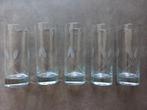 5 mooi bewerkte glazen, Ophalen of Verzenden, Gebruikt