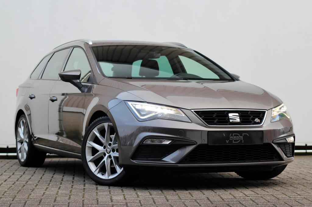 Seat Leon ST 1.4 EcoTSI FR|Orig NL|Trekhaak|Carplay|Camera, Stof, Gebruikt, 4 cilinders, 150 pk