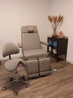 Elektrische Behandel -/ Pedicurestoel + Tabouret Gharieni, Ophalen, Zo goed als nieuw, Overige typen