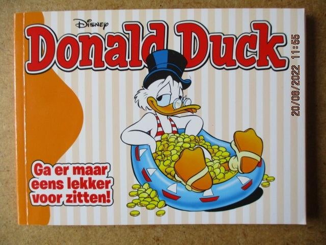adv6922 donald duck oblong action 20, Eén stripboek, Ophalen, Gelezen
