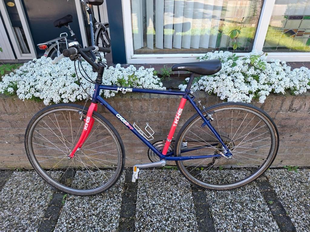 KHS Comp Crossfiets 21" met Shimano pedalen, Fietsen en Brommers, Fietsen | Crossfietsen en BMX, Ophalen, 24 inch of meer, Gebruikt