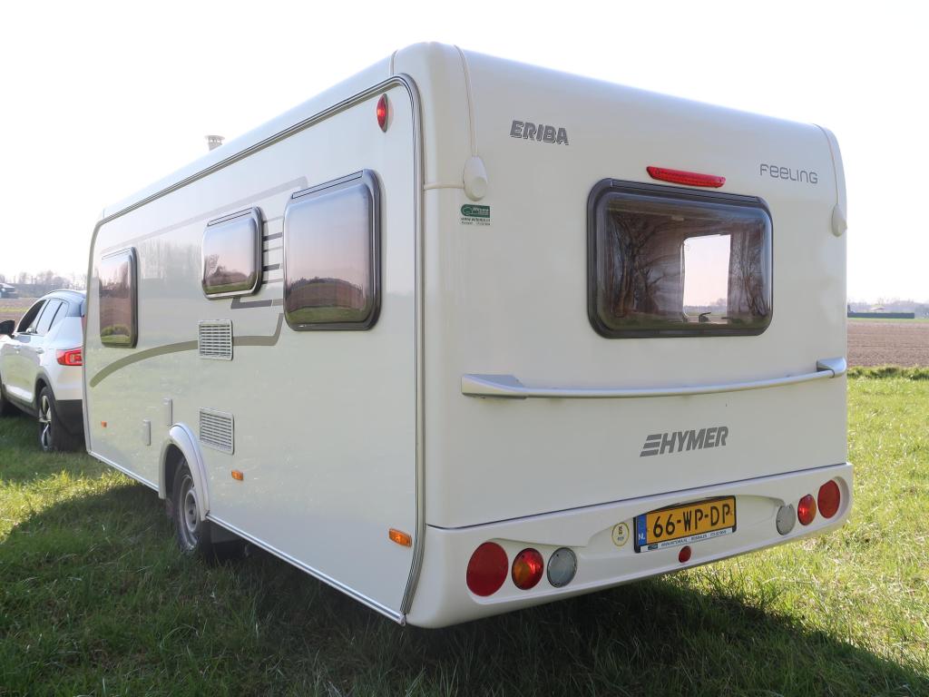 Eriba Feeling 470 / Unico luifel / 1e eigenaar, Schokbreker, Standaardzit, Bedrijf, Eriba
