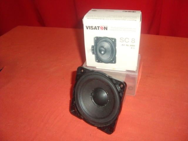 Nieuw: Visaton SC8 SPEAKER 20260296, MTE, Nieuw, Mteurope@outlook.com, VISATON