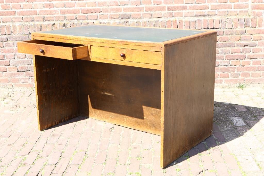antiek design buro, Huis en Inrichting, Bureaus, Ophalen, Overige typen, N, Hout
