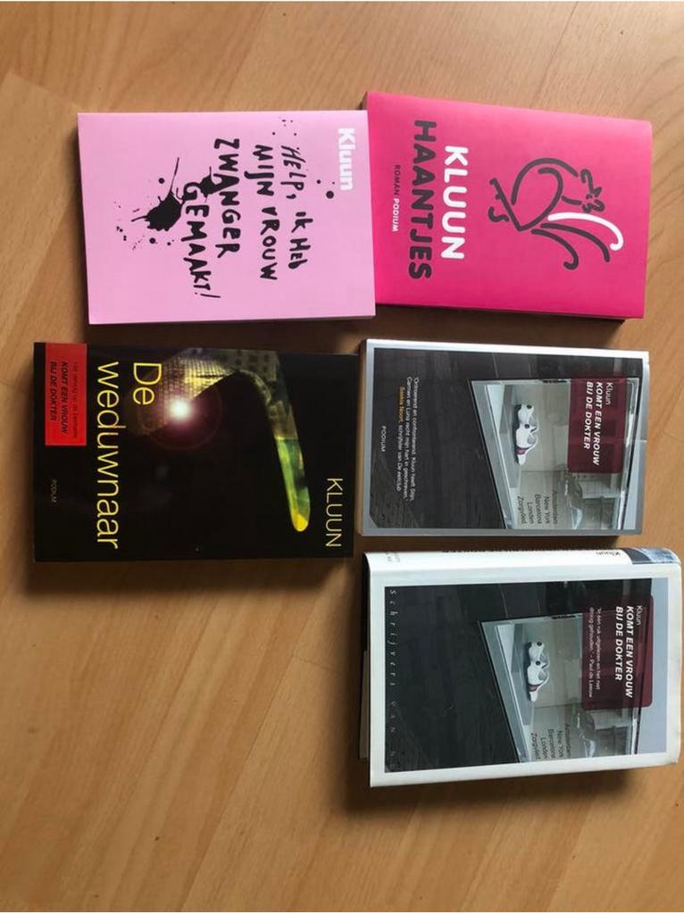 5 boeken van Kluun (3 nieuw) humor met lach en traan, Ophalen of Verzenden, Zo goed als nieuw