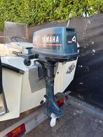 Yamaha 4pk 2-takt langstaart & Rhino R-VX 54 Fluistermotor, Ophalen, Gebruikt, Minder dan 5 pk, Buitenboordmotor