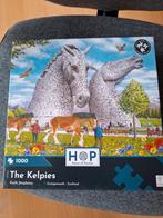 HOP puzzel the kelpies  1000st, Ophalen of Verzenden, 500 t/m 1500 stukjes, Zo goed als nieuw