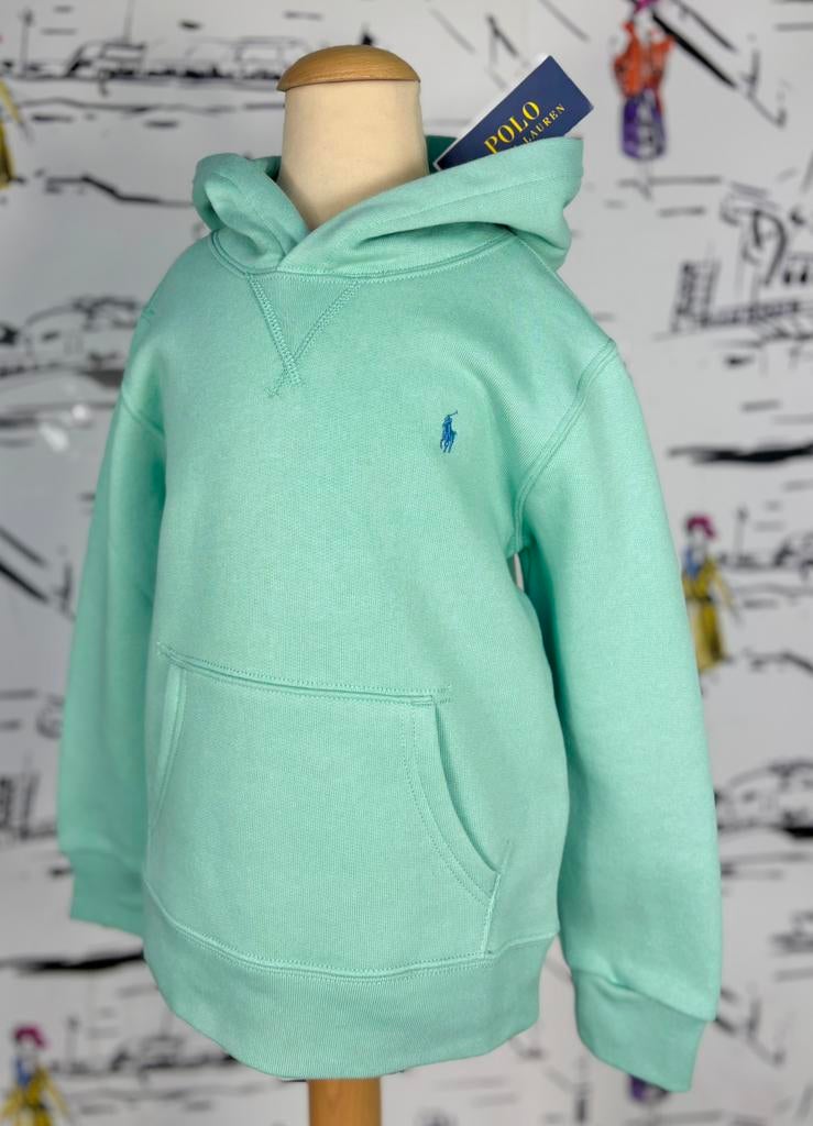 Ralph Lauren mintgroene sweater hoodie trui maat 6 NIEUW, Kinderen en Baby's, Kinderkleding | Maat 116, Trui of Vest, Nieuw, Ophalen of Verzenden