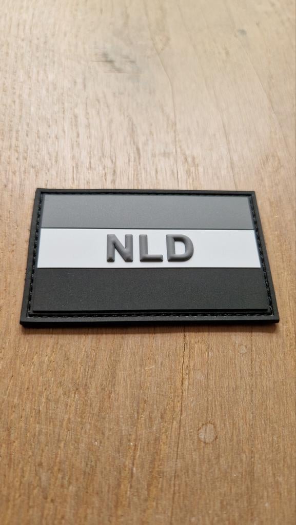 Patch NLD Tactisch Embleem Nederland, Verzamelen, Ophalen of Verzenden, Landmacht, Nederland, Embleem of Badge