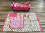 Poppenbedje met handgemaakte accessoires, Kinderen en Baby's, Speelgoed | Poppen, Ophalen of Verzenden, Zo goed als nieuw, Babypop