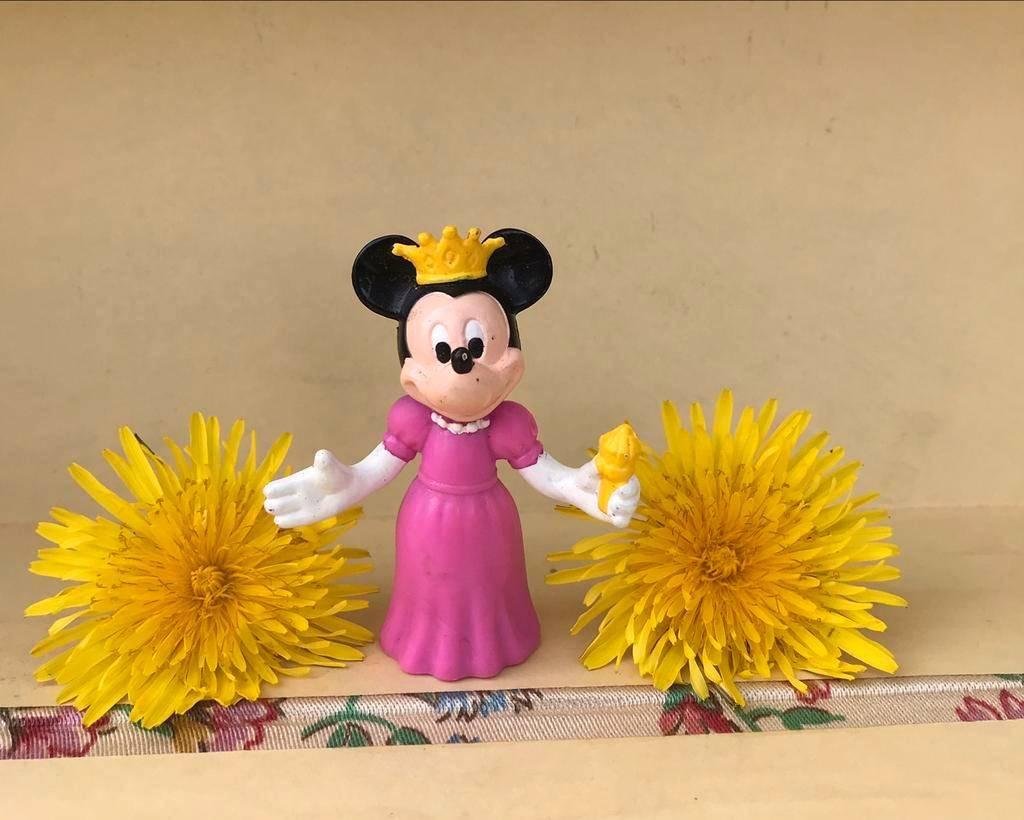 Minnie Mouse, Ophalen of Verzenden, Mickey Mouse, Zo goed als nieuw, Beeldje of Figuurtje