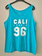 Blauwe dames top maat 44 z.g.a.n. *a, Kleding | Dames, Tops, Maat 42/44 (L), Nieuw, Ophalen of Verzenden, Zonder mouw