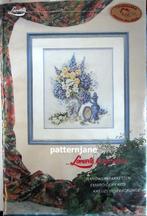 borduren: Pakket Lanarte 34135  stilleven vaas bloemen, Verzenden, Zo goed als nieuw, Handborduren, Borduurpakket