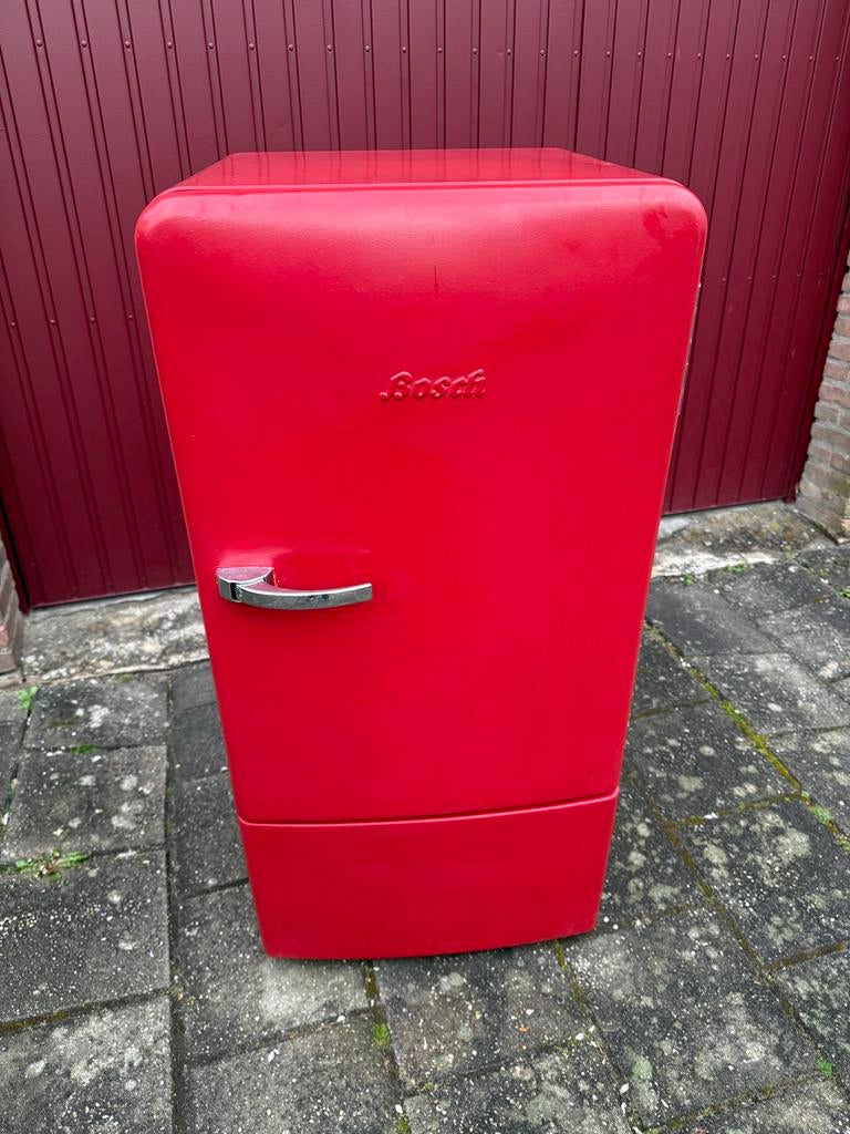 Vintage Bosch Koelkast met Vriesvak - Perfect Werkend, 85 tot 120 cm, Ophalen of Verzenden, Zo goed als nieuw, 45 tot 60 cm