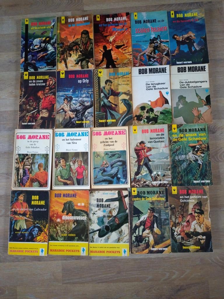 48 Bob Morane pockets, Boeken, Meerdere stripboeken, Ophalen of Verzenden, Gelezen