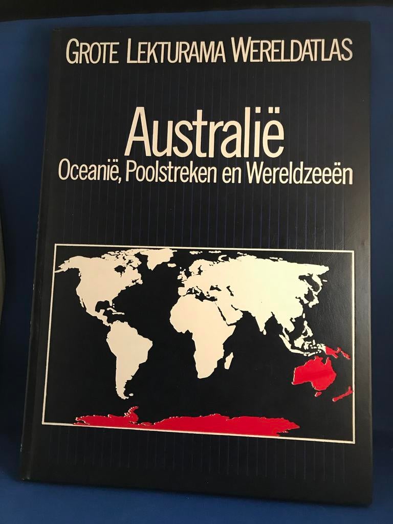 Grote Lekturama Wereldatlas: Australië, Oceanië, Poolstreken, Boeken, Ophalen, Overige atlassen, Zo goed als nieuw, 1800 tot 2000