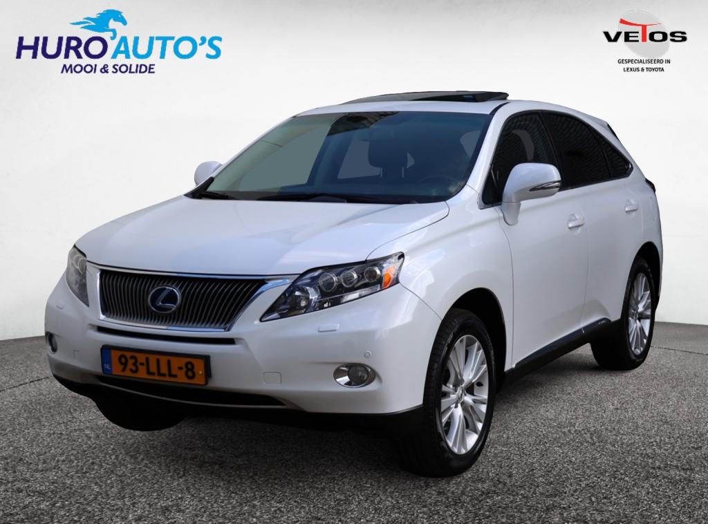 Lexus RX 450h 4WD Executive | Mark Levinson | Stoelventilati, Auto's, Lexus, 12 maanden, Gebruikt, Zwart, Wit