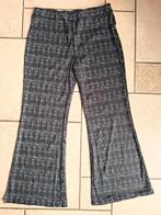 Nieuw ☀️ soepele zwart-wit broek  😍42-44  met leuk motief, Zwart, Maat 42/44 (L), Nieuw, Ophalen of Verzenden