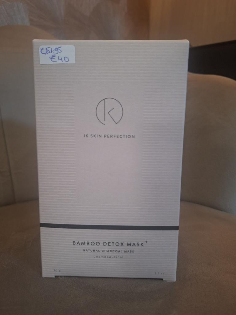 Bamboo Detox Mask - IK Skin Perfection, Ophalen of Verzenden, Nieuw, Gehele gezicht