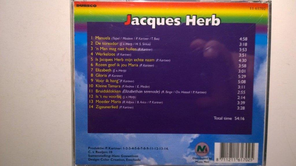 Jacques Herb - Manuela, Ophalen of Verzenden, Zo goed als nieuw, Levenslied of Smartlap