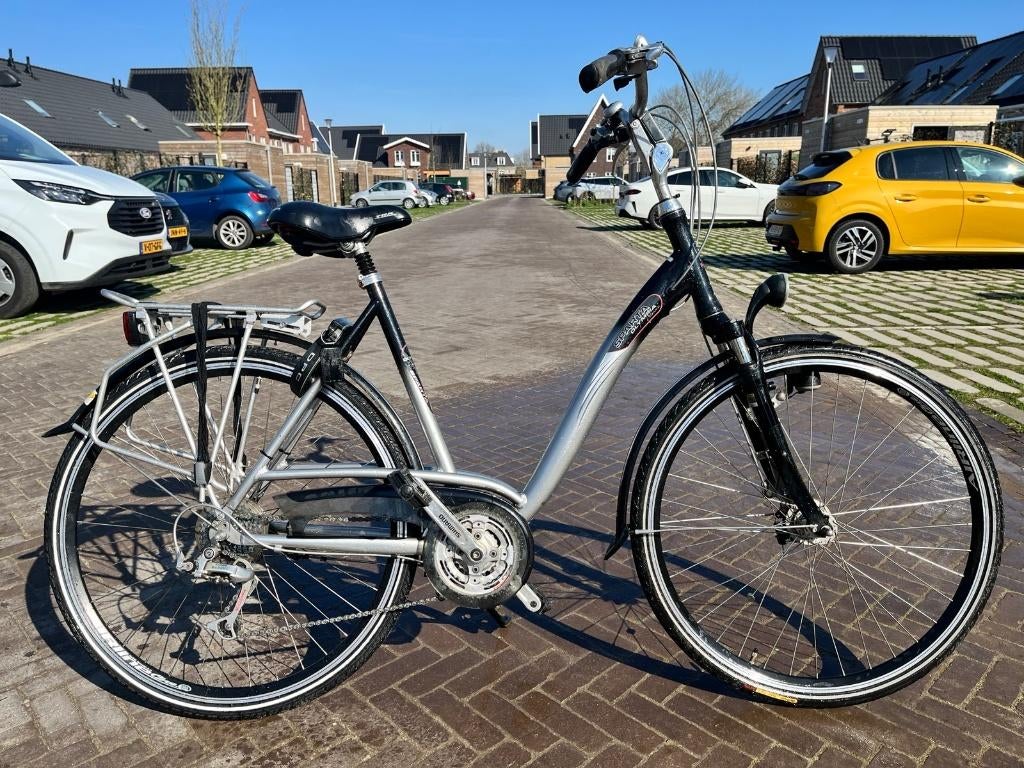 Mooie Sparta Damesfiets, Fietsen en Brommers, Fietsen | Dames | Damesfietsen, Gebruikt, Sparta, (Extra) lage instap, Versnellingen