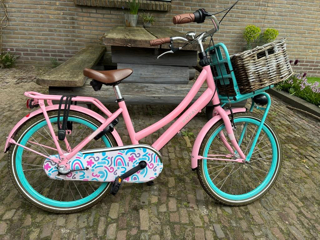 Popal Daily Dutch 22 inch Meisjesfiets 3 versnellingen, Fietsen en Brommers, Ophalen, Gebruikt, 22 inch, Versnellingen