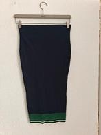 Scotch & Soda ribgebreide kokerrok met streepdetail, Maat 38/40 (M), Blauw, Scotch & Soda, Ophalen of Verzenden