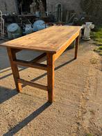 18e eeuwse eikenhouten tafel mooi geleefd prachtige patina, Ophalen of Verzenden