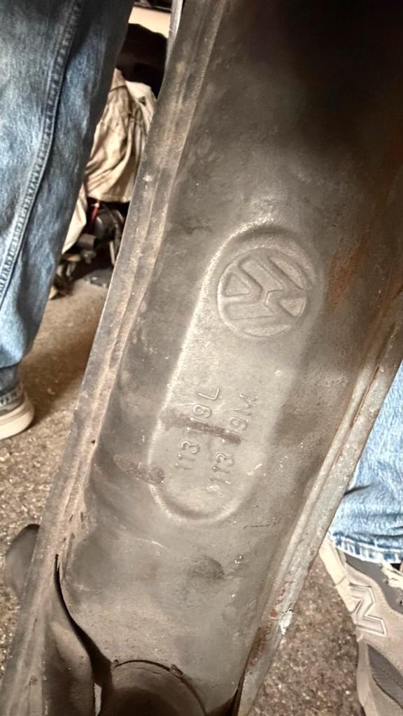 VW kever uitlaat met dubbele aansluitong, Auto-onderdelen, Uitlaatsystemen, Volkswagen, Gebruikt, Ophalen of Verzenden