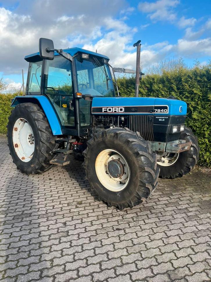 Ford/New Holland 7840SLE, Zakelijke goederen, Agrarisch | Tractoren, New Holland, Gebruikt, Ophalen