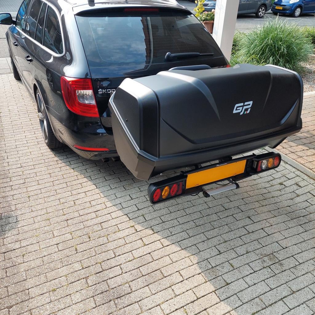 Te huur trekhaakkoffer vanaf €10,- p/d of €65,- p/w, Auto diversen, Dakkoffers, Ophalen