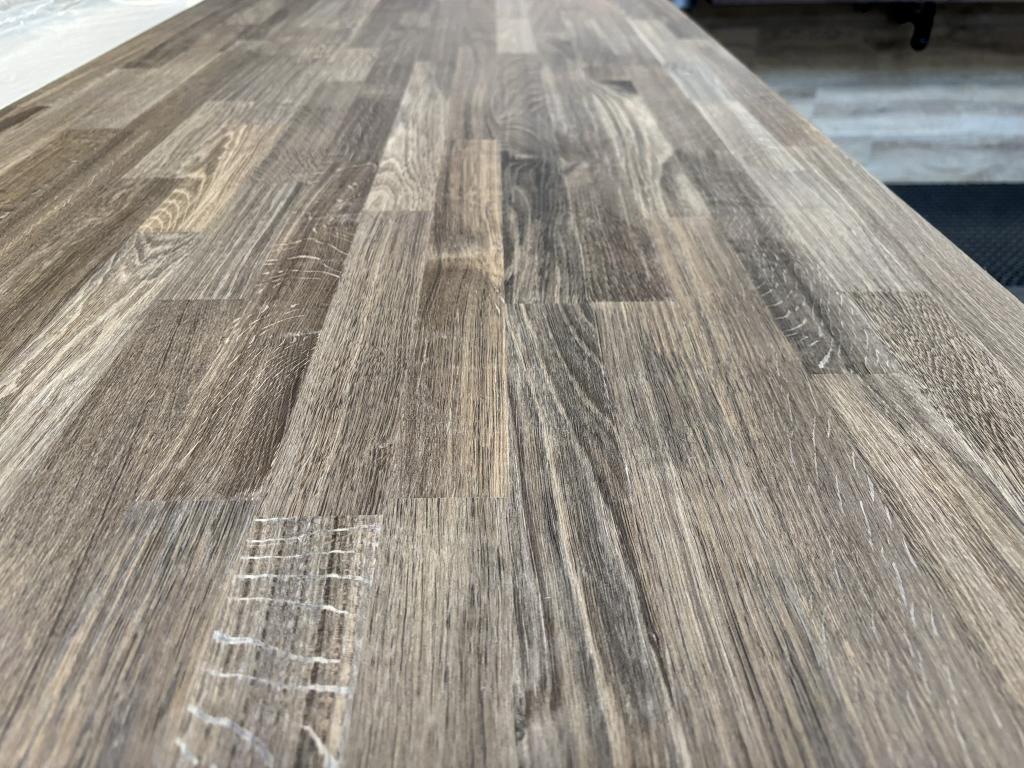 Timmerpaneel gerookt eiken 19x800x2000 mm gevingerlast, Doe-het-zelf en Verbouw, Hout en Planken