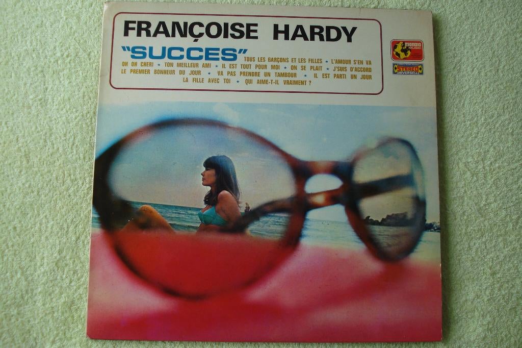 LP.  Francoise Hardy ,  Succes  ., Ophalen of Verzenden, Gebruikt, 12 inch