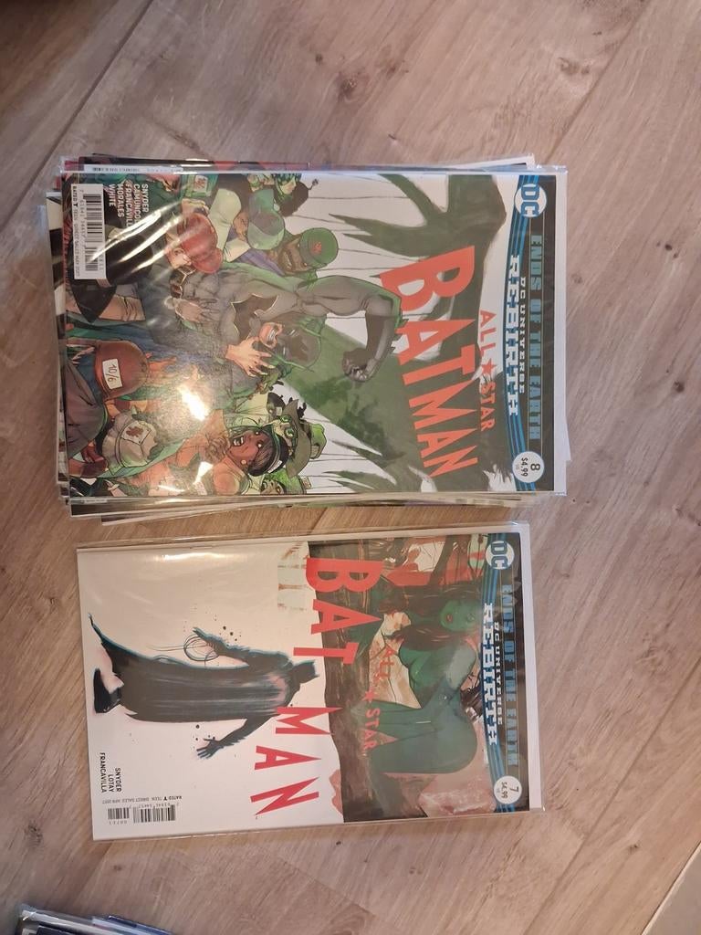Batman All-Star Rebirth #7 en #8 DC Universe Comics, Meerdere comics, Ophalen of Verzenden, Zo goed als nieuw, Amerika