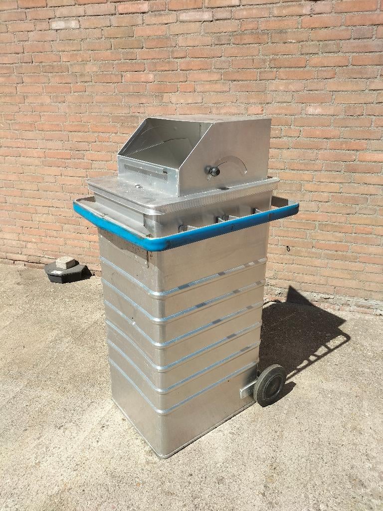 AANBIEDING Stalen container 240L - scherp geprijsd!!!, Ophalen, Gebruikt, 40 liter of meer, Metaal