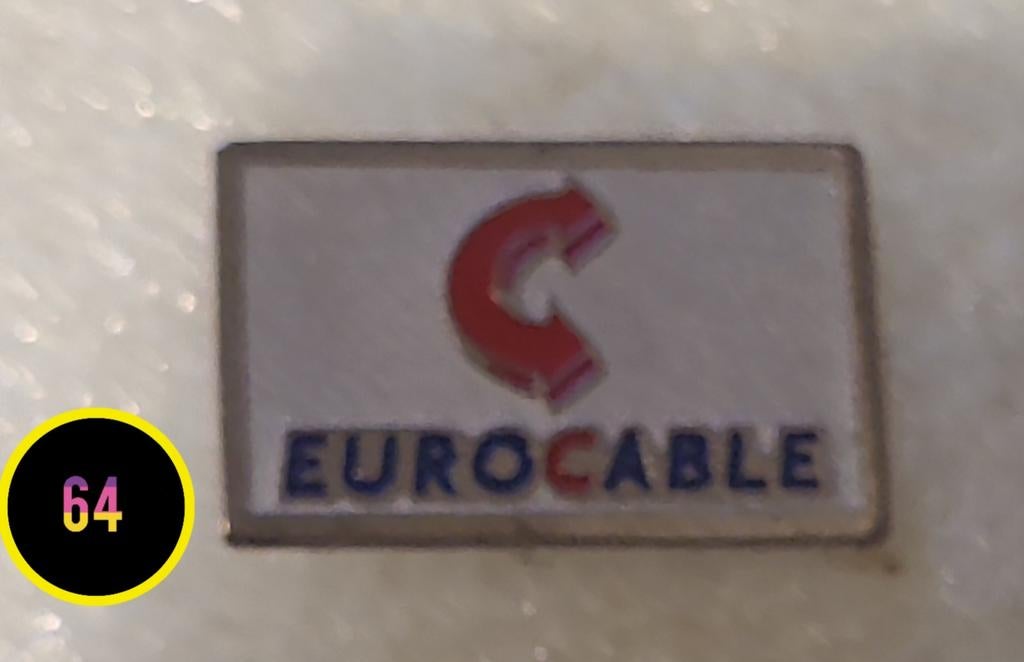 Vintage Eurocable Pin - Verzamelobject, Verzenden