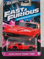 Hot Wheels Chevrolet Corvette Fast & Furious HotWheels, Verzenden, Nieuw, Auto