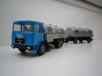 Herpa MAN F8 melk tank combi Milch., Ophalen of Verzenden, Zo goed als nieuw, Bus of Vrachtwagen, Herpa