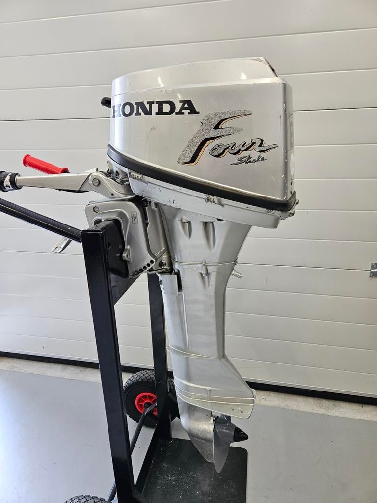 Honda 8 pk 4-takt buitenboordmotor langstaart, Ophalen, Gebruikt, ., Viertaktmotor
