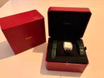Cartier Santos Dumont Large, Overige merken, Leer, Staal, Polshorloge